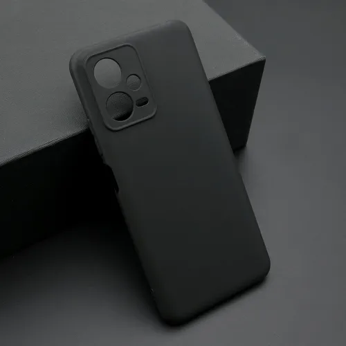 Futrola - maska ultra tanki KOLOR za Xiaomi Redmi Note 12 5G crna (MS).