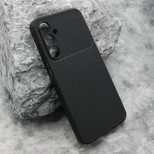 Futrola - maska Carbon za Samsung A166B Galaxy A16 5G crna (MS).