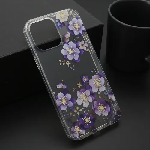 Futrola - maska FLOWER za iPhone 13 Pro Max (6.7) DZF7 (MS).