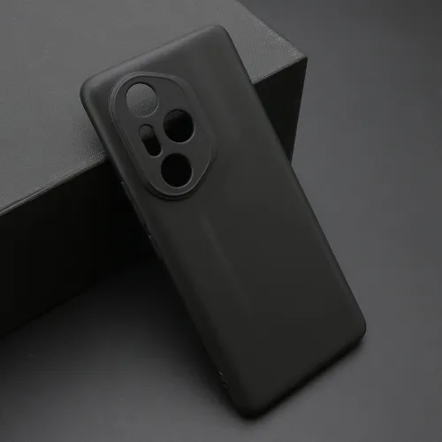 Futrola - maska ultra tanki KOLOR za Huawei Honor 300 Pro crna (MS).