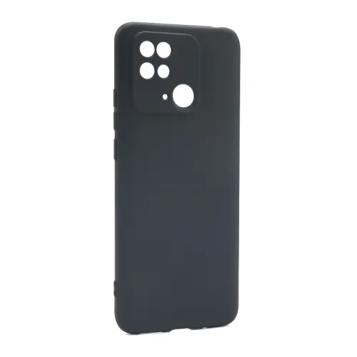 Futrola - maska ultra tanki KOLOR za Xiaomi Redmi 10C crna (MS).