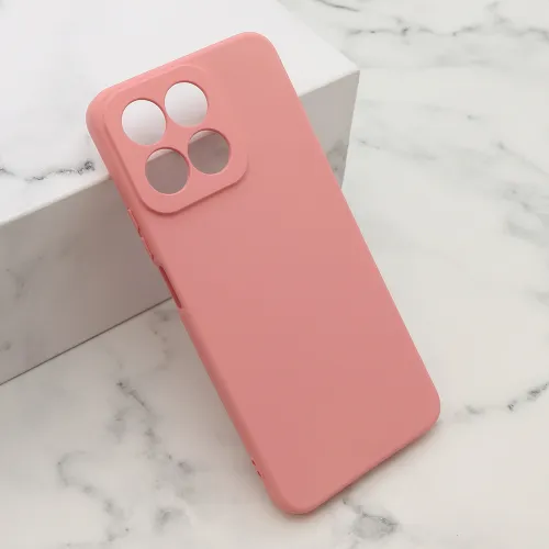 Futrola - maska Soft Silicone za Honor X7c/Honor 200 Smart roze (MS).