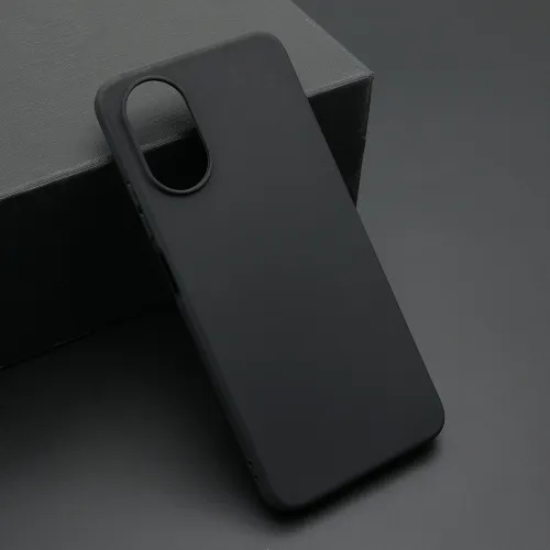 Futrola - maska ultra tanki KOLOR za OPPO A38 crna (MS).