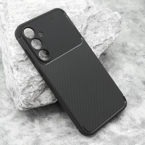 Futrola - maska Carbon za Samsung A356B Galaxy A35 5G crna (MS).