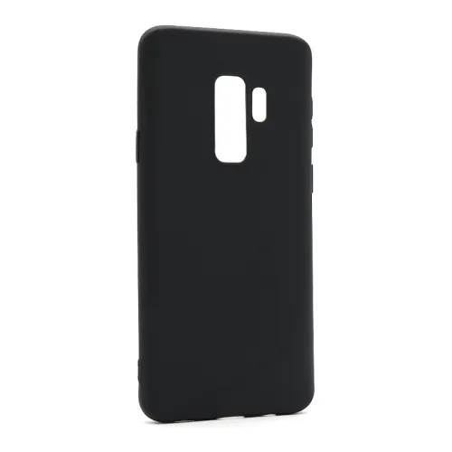 Futrola - maska ultra tanki KOLOR za Samsung G965F Galaxy S9 Plus crna (MS).