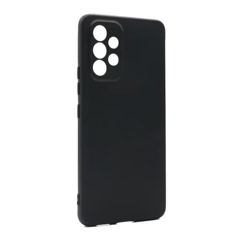 Futrola - maska ultra tanki KOLOR za Samsung A536 Galaxy A53 5G crna (MS).