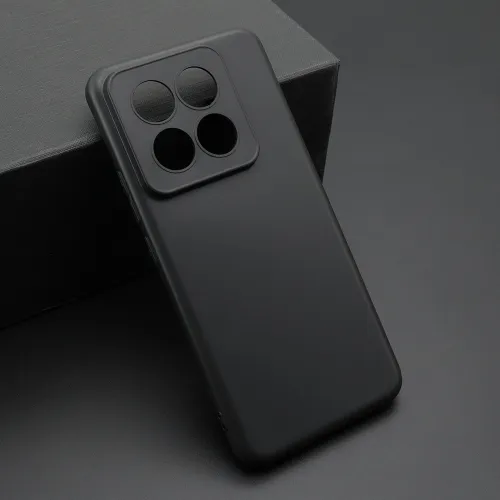 Futrola - maska ultra tanki KOLOR za Xiaomi 14 Pro crna (MS).