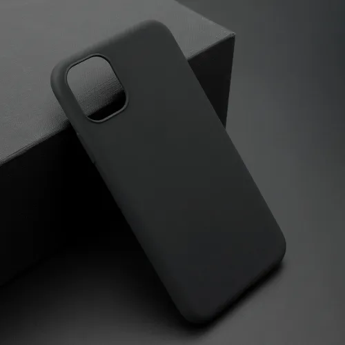 Futrola - maska ultra tanki KOLOR za iPhone 11 (6.1) crna (MS).