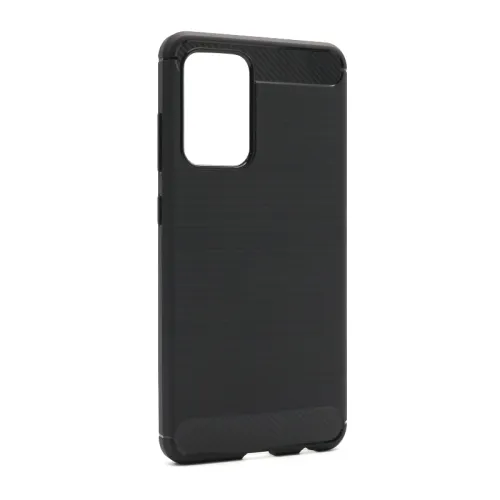 Silikonska futrola - maska BRUSHED za Samsung A525F/A526B/A528B Galaxy A52 4G/A525G/A52s 5G crna (MS).
