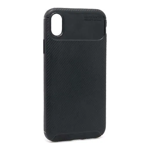 Futrola - maska CARBON za iPhone XR crna (MS).