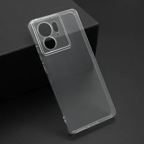 Futrola - maska ultra tanki PROTECT silikon za Motorola Edge 40 providna (bela) (MS).
