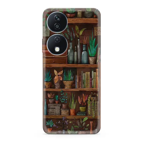 Futrola - maska ultra tanki print CLEAR za Huawei Honor X7b ND0351 (MS).