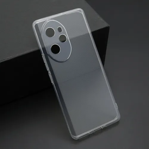 Futrola - maska ultra tanki PROTECT silikon za Huawei Honor 100 Pro providna (bela) (MS).