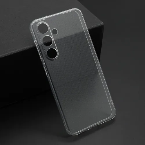 Futrola - maska ultra tanki PROTECT silikon za Samsung S921 Galaxy S24 5G providna (bela) (MS).