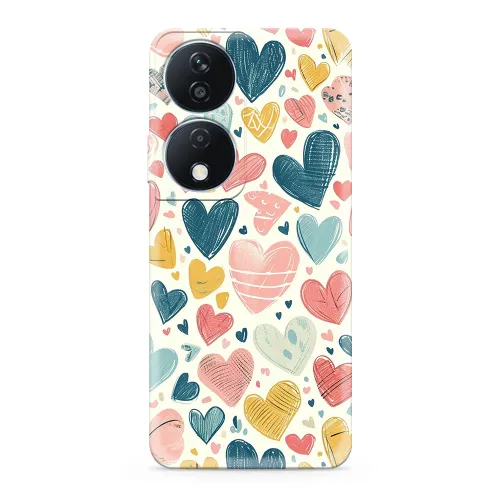 Futrola - maska ultra tanki print CLEAR za Huawei Honor X7b ND0364 (MS).