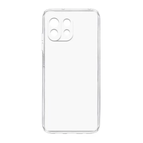 Futrola - maska ultra tanki PROTECT silikon za Xiaomi Mi 11 lite providna (bela) (MS).