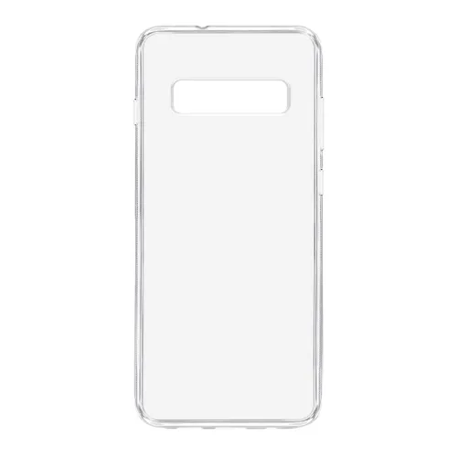 Futrola - maska ultra tanki PROTECT silikon za Samsung G975F Galaxy S10 Plus providna (bela) (MS).