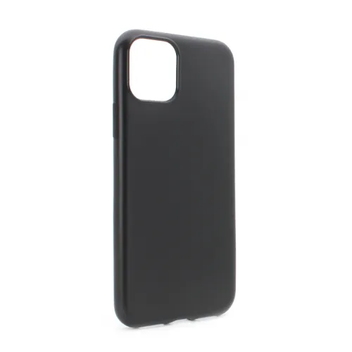 Silikonska futrola - maska Skin za iPhone 11 Pro 5.8 mat crna.