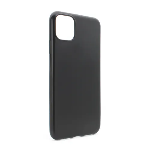 Silikonska futrola - maska Skin za iPhone 11 Pro Max 6.5 mat crna.