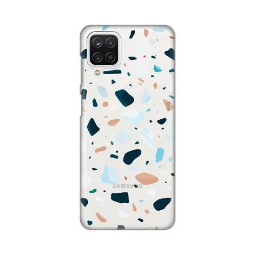 Silikonska futrola - maska print Skin za Samsung A125F Galaxy A12 Terazzo Pattern.
