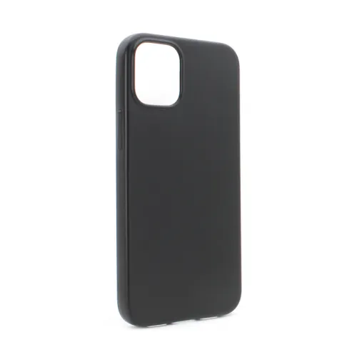 Silikonska futrola - maska Skin za iPhone 12 Mini 5.4 mat crna.