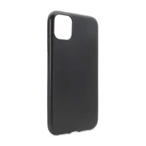 Silikonska futrola - maska Skin za iPhone 11 6.1 mat crna.