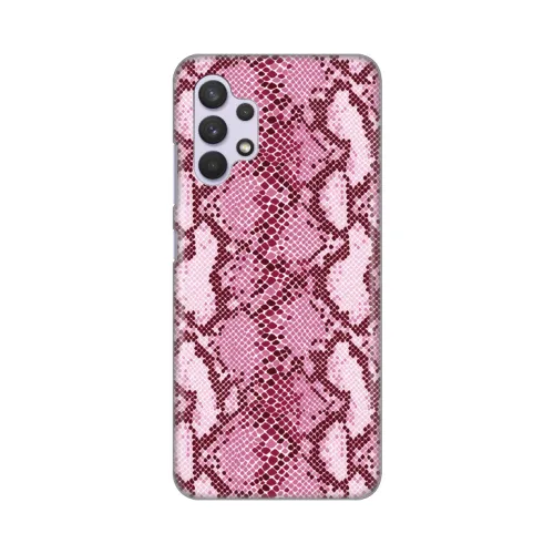 Silikonska futrola - maska print za Samsung A325 Galaxy A32 4G EU Pink Snake.