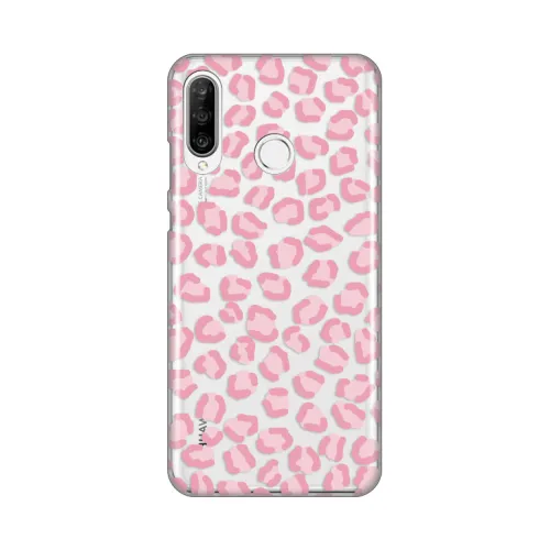 Silikonska futrola - maska print Skin za Huawei P30 Lite Pink Cheetah.