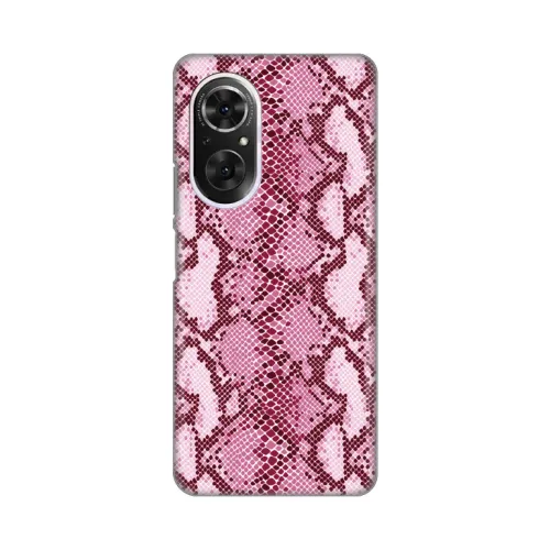 Silikonska futrola - maska print za Huawei Nova 9 SE/Honor 50 SE Pink Snake.
