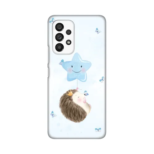 Silikonska futrola - maska print Skin za Samsung A536 Galaxy A53 5G Hedgehog.