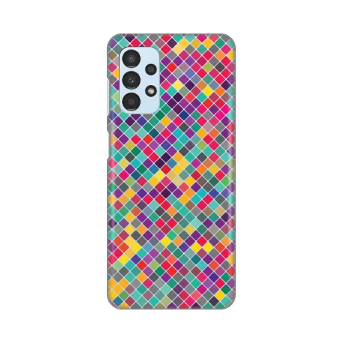 Silikonska futrola - maska print Skin za Samsung A135 Galaxy A13 4G Colorful cubes.