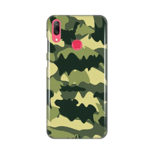Silikonska futrola - maska print Skin za Huawei Y7 2019/Y7Prime 2019 Army.