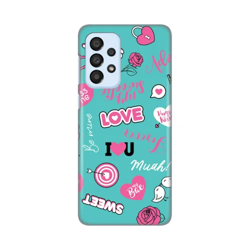 Silikonska futrola - maska print za Samsung A336 Galaxy A33 5G Love.