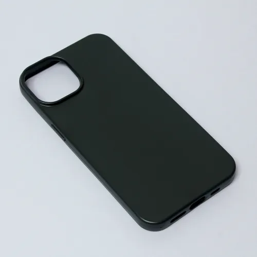 Silikonska futrola - maska Skin za iPhone 14 6.1 mat crna.