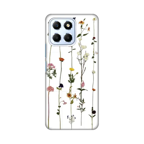 Silikonska futrola - maska print Skin za Huawei Honor X6 Flower.