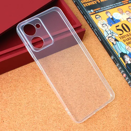 Silikonska futrola - maska Ultra Thin za Realme 10 Transparent.