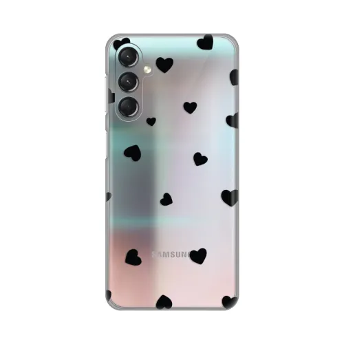 Silikonska futrola - maska print Skin za Samsung A245 Galaxy A24 4G Hearts.