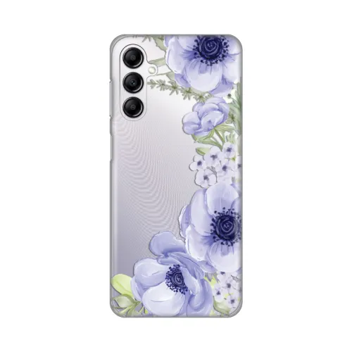 Silikonska futrola - maska print Skin za Samsung A145R Galaxy A14 4G Blue Roses.