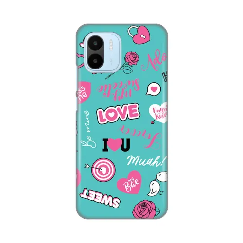 Silikonska futrola - maska print za Xiaomi Redmi A1/Redmi A2 Love.