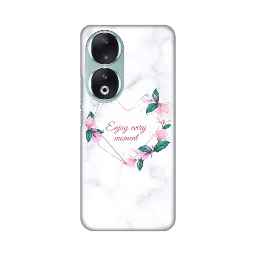 Silikonska futrola - maska print za Huawei Honor 90 Enjoy Every Moments.