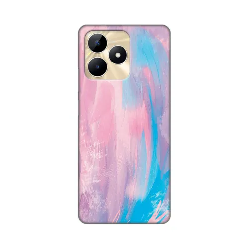 Silikonska futrola - maska print za Realme C53 Watercolor.