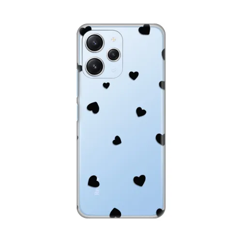 Silikonska futrola - maska print Skin za Xiaomi Redmi 12 Hearts.