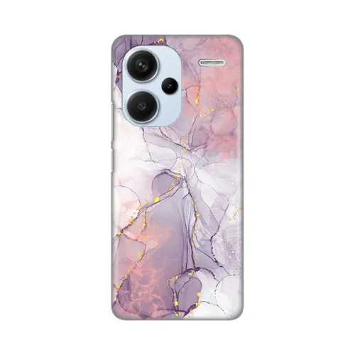 Silikonska futrola - maska print za Xiaomi Redmi Note 13 Pro Plus Pink Marble.