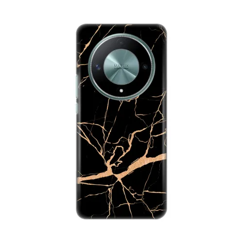 Silikonska futrola - maska print za Huawei Honor Magic 6 lite All Black.