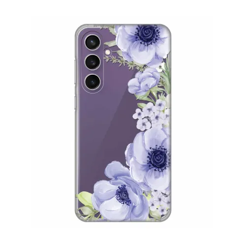 Silikonska futrola - maska print Skin za Samsung S711 Galaxy S23 FE Blue Roses.