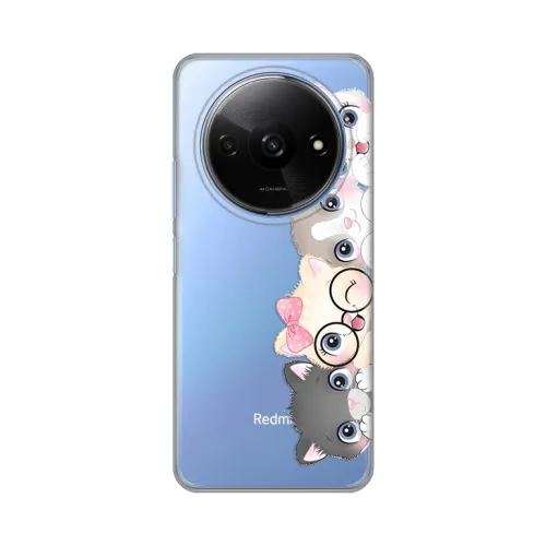 Silikonska futrola - maska print Skin za Xiaomi Redmi A3 Cats.
