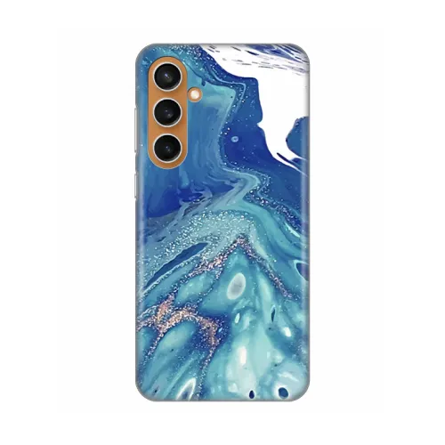 Silikonska futrola - maska print za Samsung S711 Galaxy S23 FE Blue Marble.