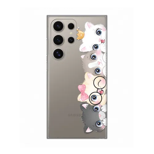 Silikonska futrola - maska print Skin za Samsung S928B Galaxy S24 Ultra Cats.