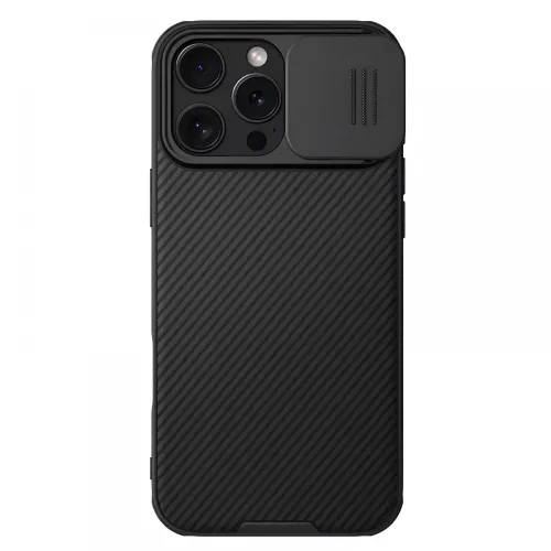 Futrola - maska Nillkin CamShield Pro Magnetic za iPhone 16 Pro Max 6.9 crna.