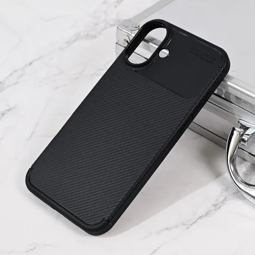 Futrola - maska Defender Carbon za iPhone 16 Plus 6.7 crna.